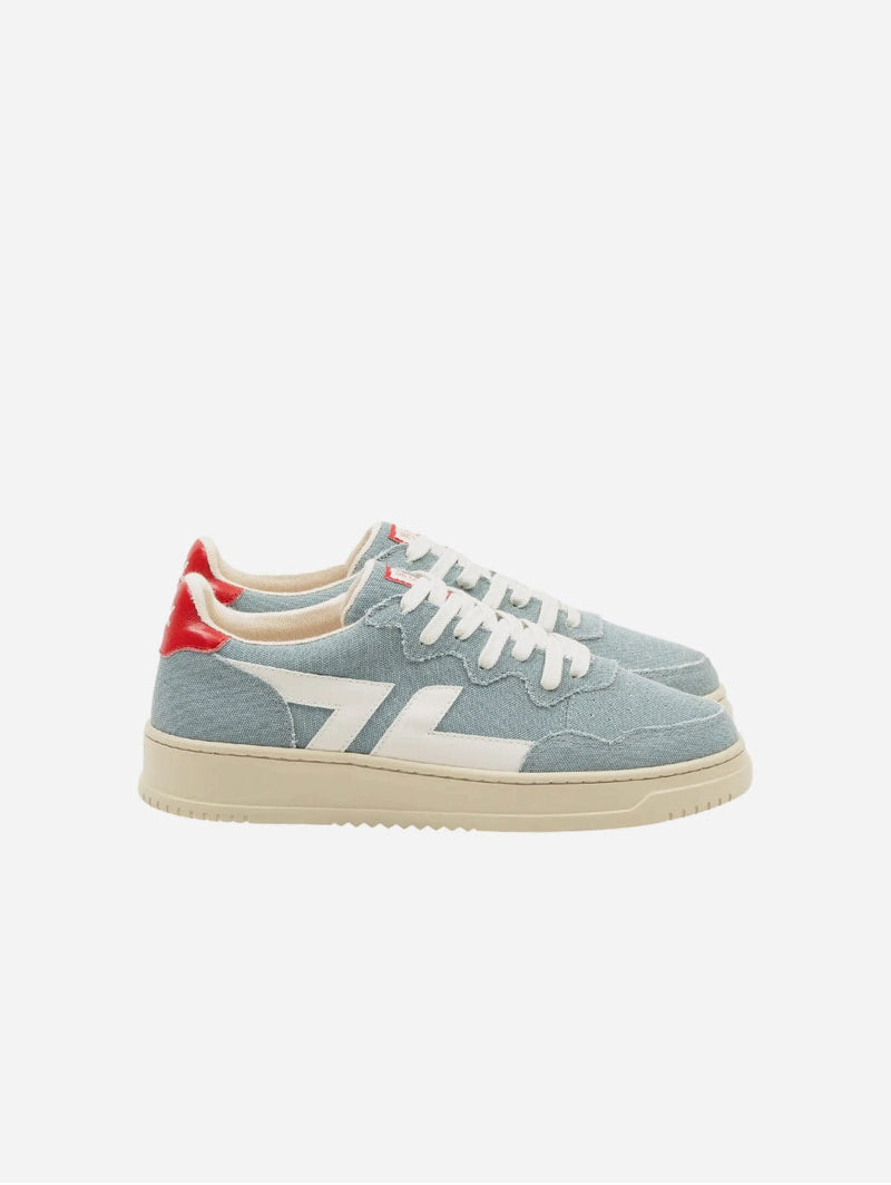 Zeta Shoes Beta B4 Women's Vegan PET Canvas Sneakers | Azul