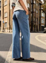 Immaculate Vegan - Baukjen Emery Organic Cotton Stretch Wide Leg Jeans
