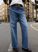 Immaculate Vegan - Baukjen Emery Organic Cotton Stretch Wide Leg Jeans