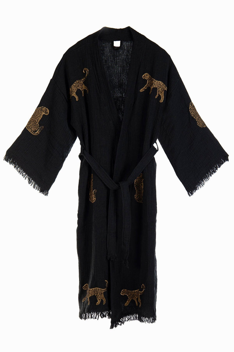 Forever and Always Shoes Calypso - Black Handmade Kimono Black