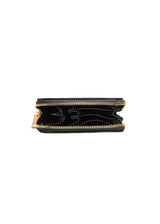 Immaculate Vegan - Estimon MULTI WALLET corn leather black crocodile