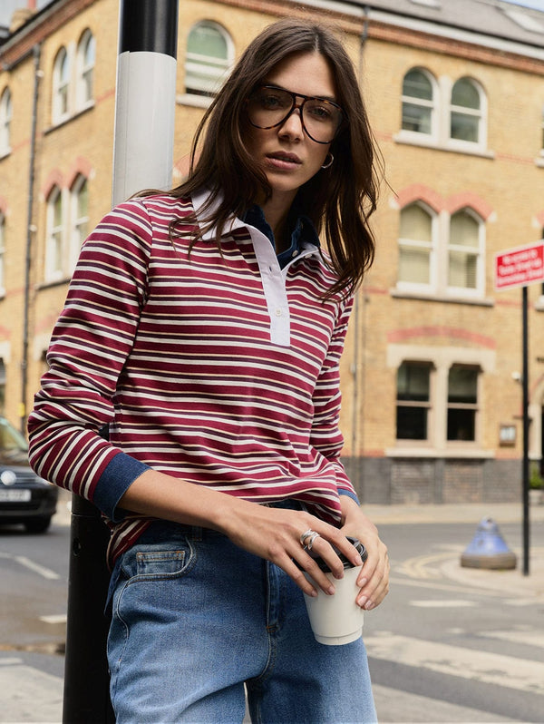 Baukjen Esra Organic Cotton Polo Top