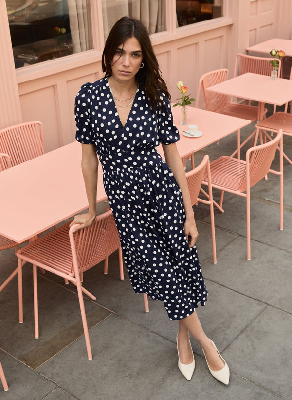 Baukjen Lina Printed Midi Dress