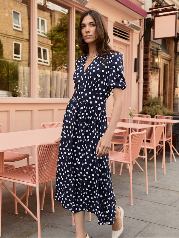 Baukjen Lina Printed Midi Dress