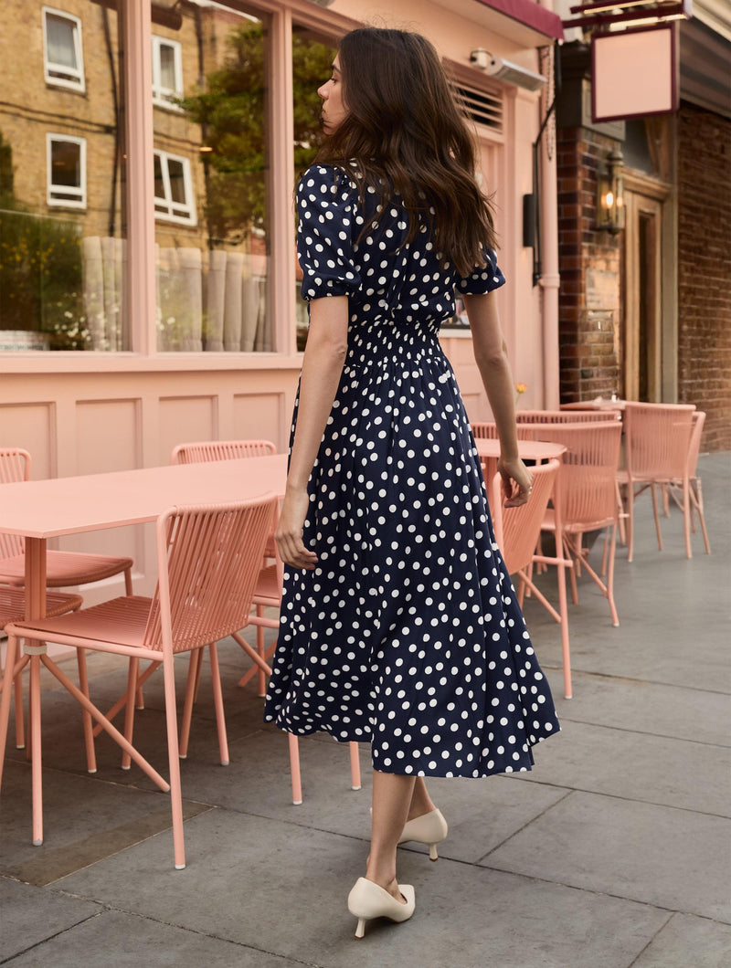 Baukjen Lina Printed Midi Dress