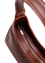 Immaculate Vegan - Estimon AUDREY BAG corn leather matte brown