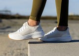 Immaculate Vegan - 8000kicks Runners for Women in Pearl White