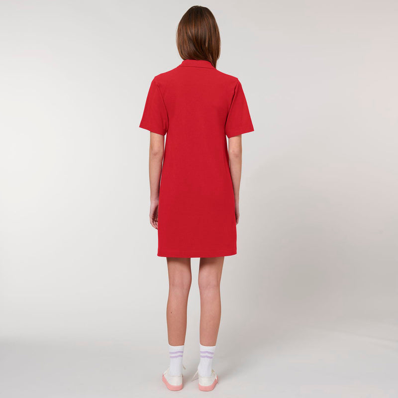 Vegan Women's Cotton Paiger Polo Dress | Multiple Colours