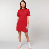 Immaculate Vegan - Vegan Women's Cotton Paiger Polo Dress | Multiple Colours