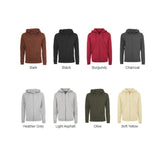 Immaculate Vegan - VEGAN Happy Vegan Men's Zipped Heavy Hoodie | Multiple Colours