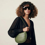 Immaculate Vegan - Thalie Adele Desserto® Cactus Leather Vegan Shoulder Bag | Green