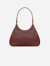 Immaculate Vegan - Estimon Audrey Vegan Corn Leather Shoulder Bag | Matte Brown