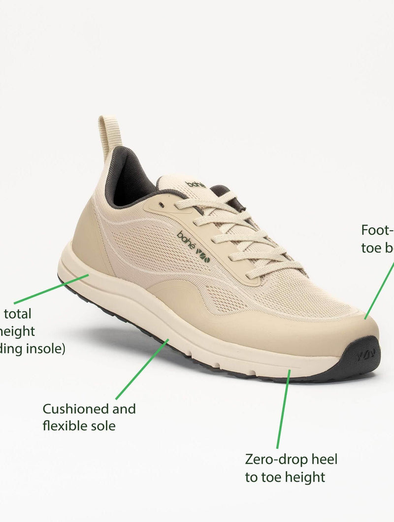 Bahé Revive Endurance Grounding Barefoot Shoe (Men's) - Stone