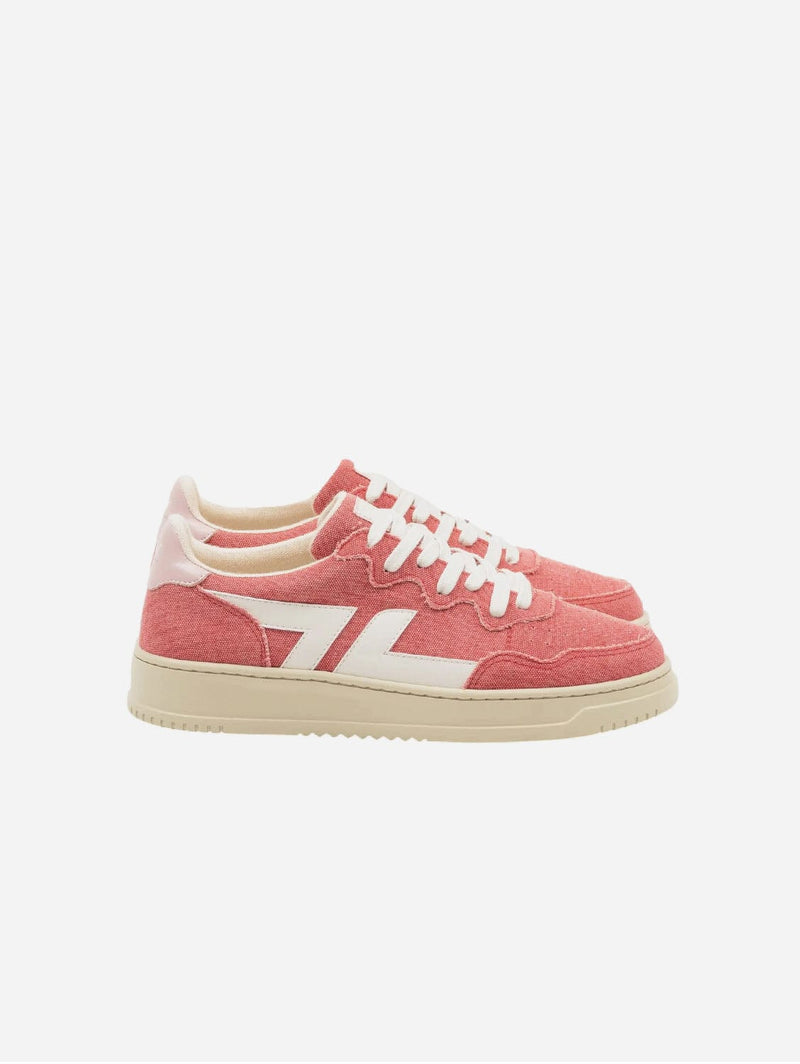 Zeta Shoes Beta B4 Women's Vegan PET Canvas Sneakers | Red