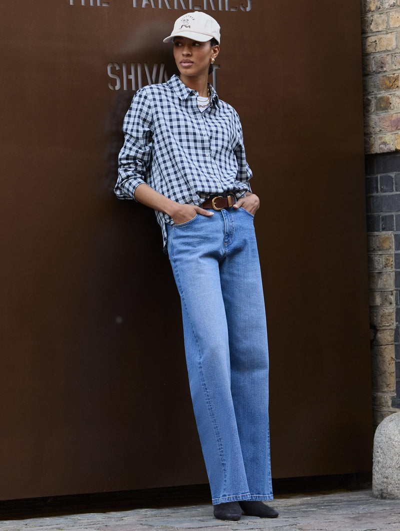 Baukjen Graca Organic Cotton Check Shirt