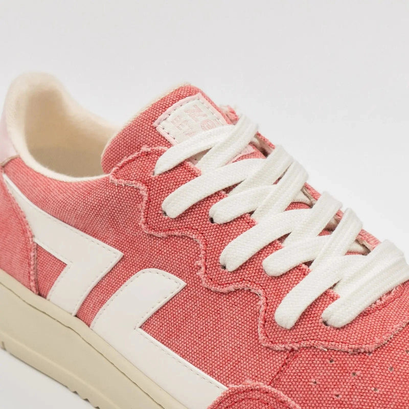 Zeta Shoes Beta B4 Women's Vegan PET Canvas Sneakers | Red