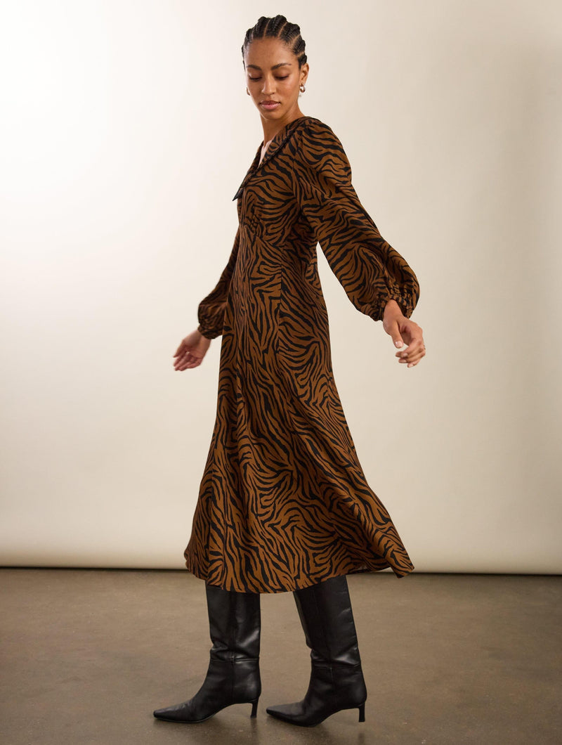 Baukjen Lorelai Printed Midi Dress