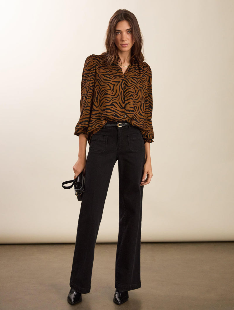 Baukjen Sabrina Printed Blouse