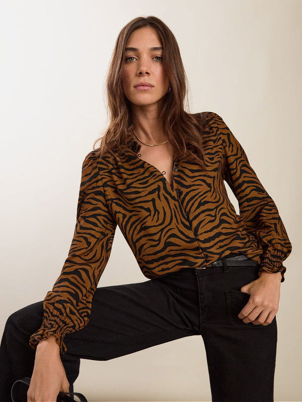Baukjen Sabrina Printed Blouse