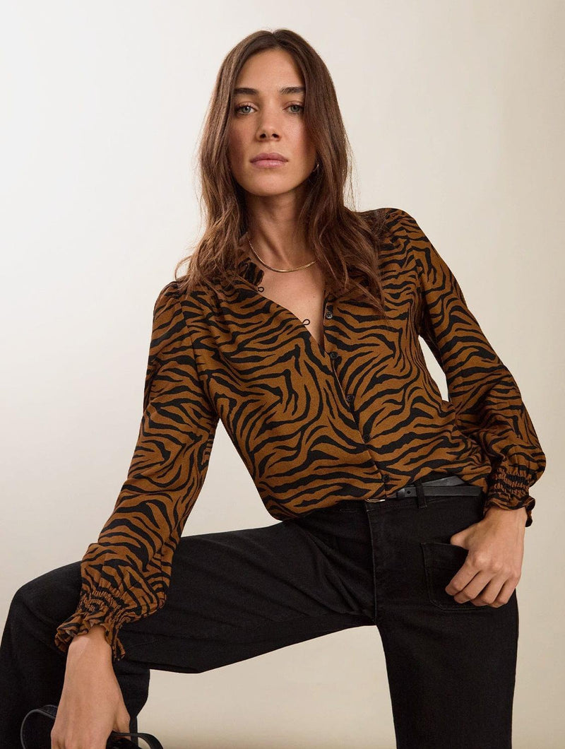 Baukjen Sabrina Printed Blouse