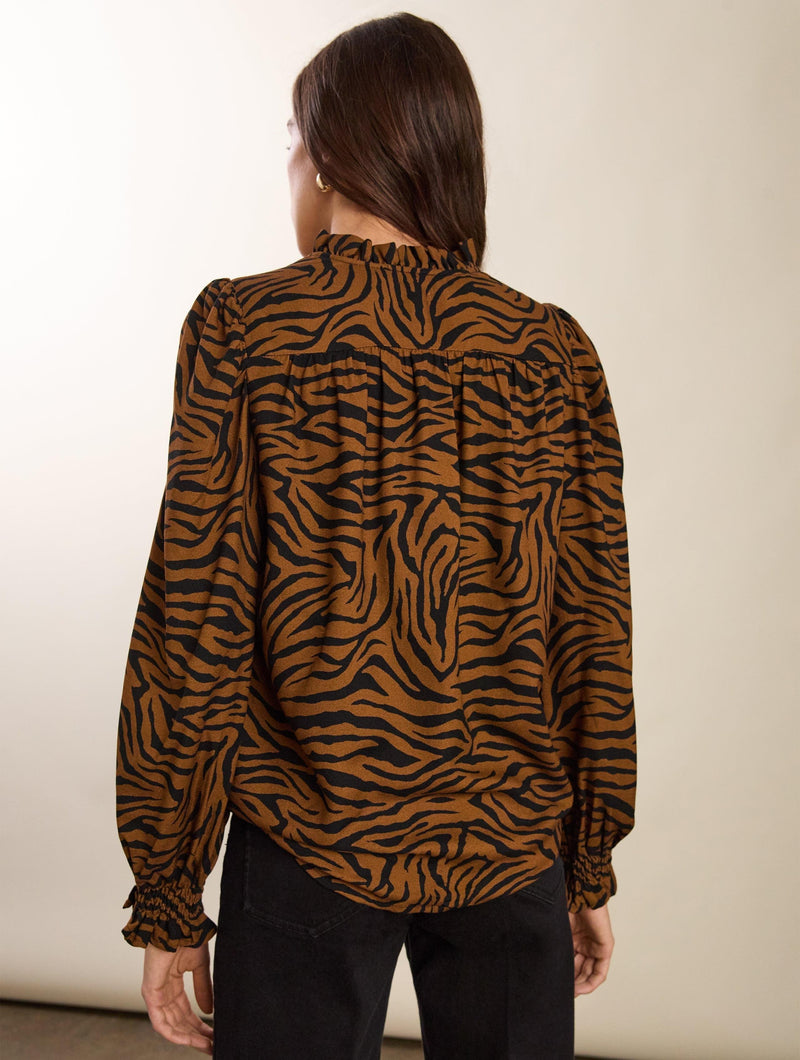 Baukjen Sabrina Printed Blouse