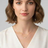 Immaculate Vegan - BLOOMTINE Enchanting Flutterfly™ Sterling Silver Butterfly Necklace | Silver