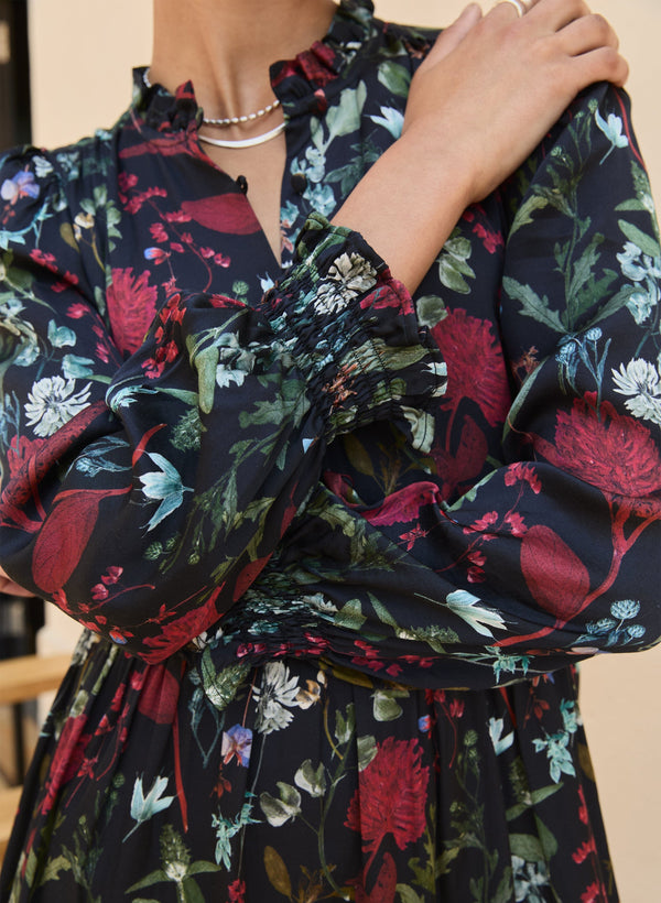 Baukjen Grace Printed Midi Dress