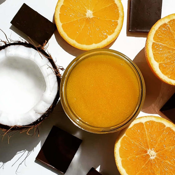 Elan Skincare Hand & Body Scrub Chocolate + Orange