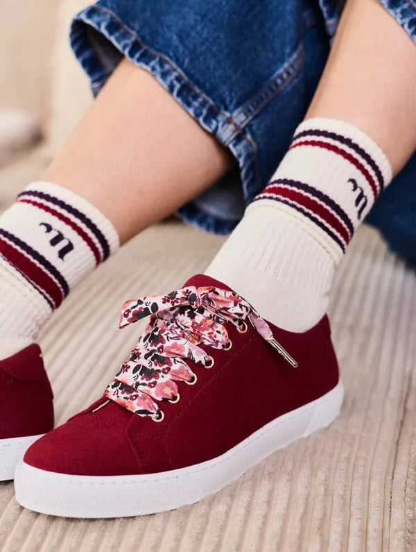 Minuit sur Terre Chaussettes Minuit Bordeaux