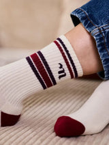 Immaculate Vegan - Minuit sur Terre Chaussettes Minuit Bordeaux