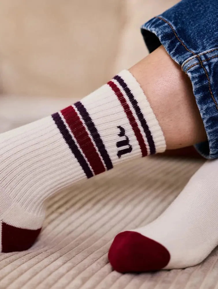 Minuit sur Terre Chaussettes Minuit Bordeaux