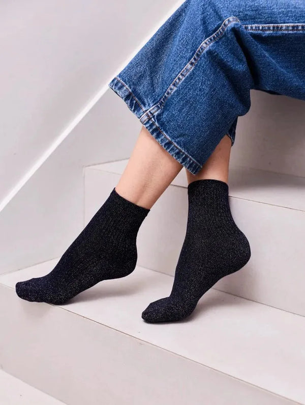 Minuit sur Terre Chaussettes Brille Minuit