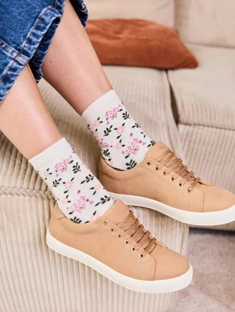 Minuit sur Terre Chaussettes Flore Vert