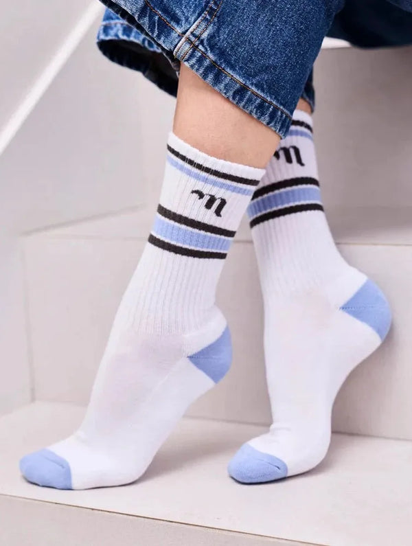 Minuit sur Terre Chaussettes Minuit Bleu
