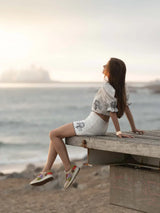 Immaculate Vegan - Lazuli My Corn Leather Vegan Sneakers | Garden