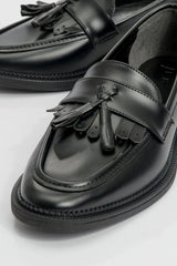 Immaculate Vegan - Prologue Shoes Lily - Black Matte Patent Loafer (Women)