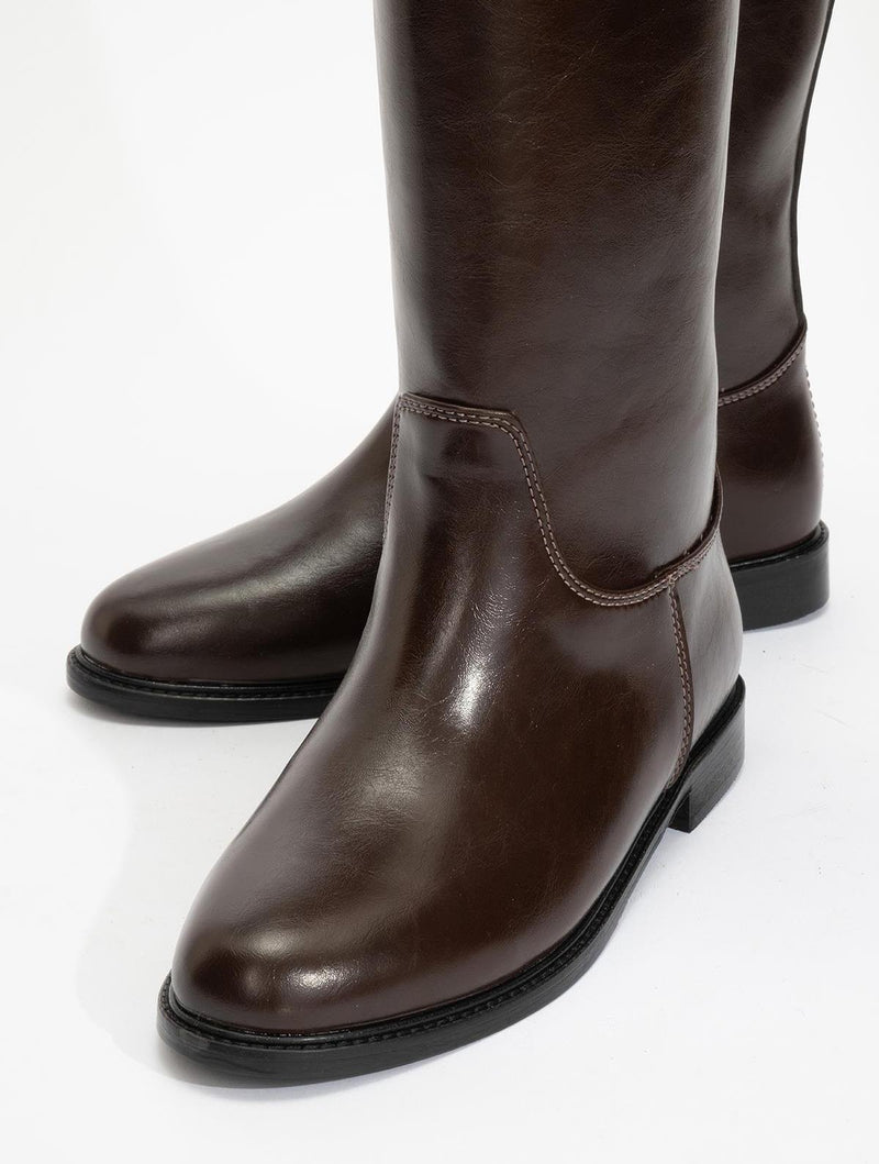 Prologue Shoes Yoko Brown Riding Boot (Women)