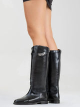 Immaculate Vegan - Prologue Shoes Yoko Black Riding Boot (Women)