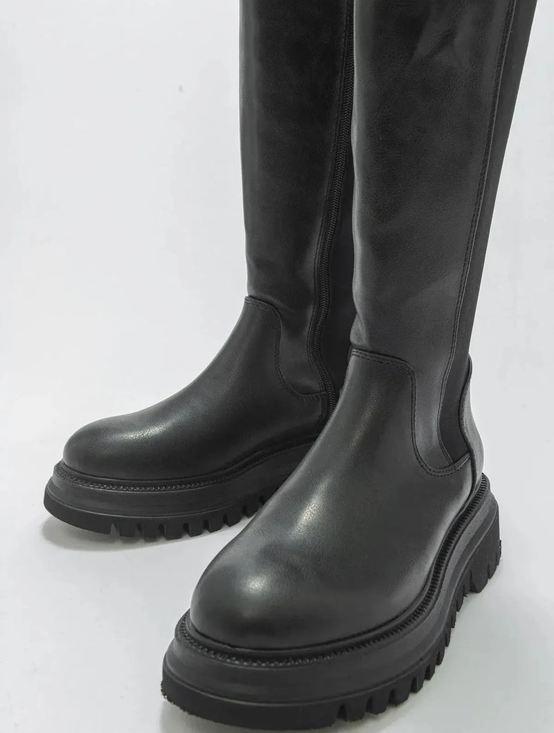 Prologue Shoes Shadow Black Boot (Women)