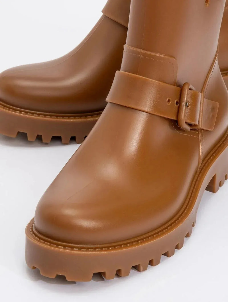 Prologue Shoes Zone - Cognac Rain Boot (Women)