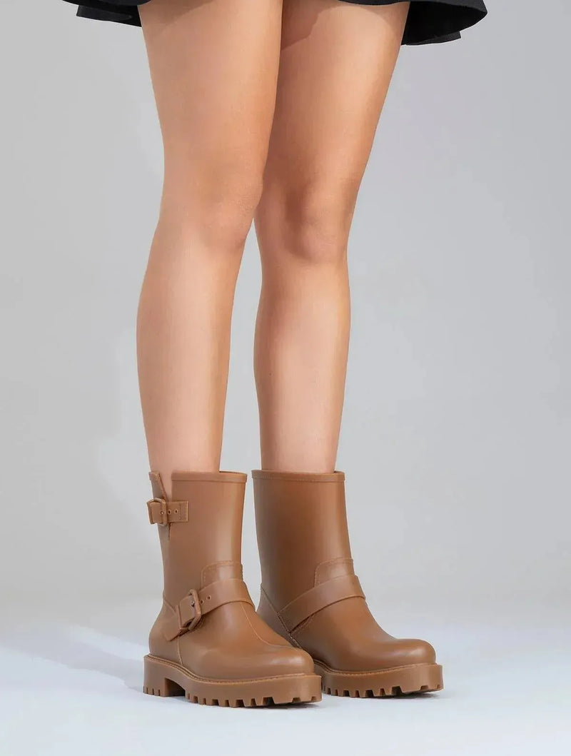 Prologue Shoes Zone - Cognac Rain Boot (Women)