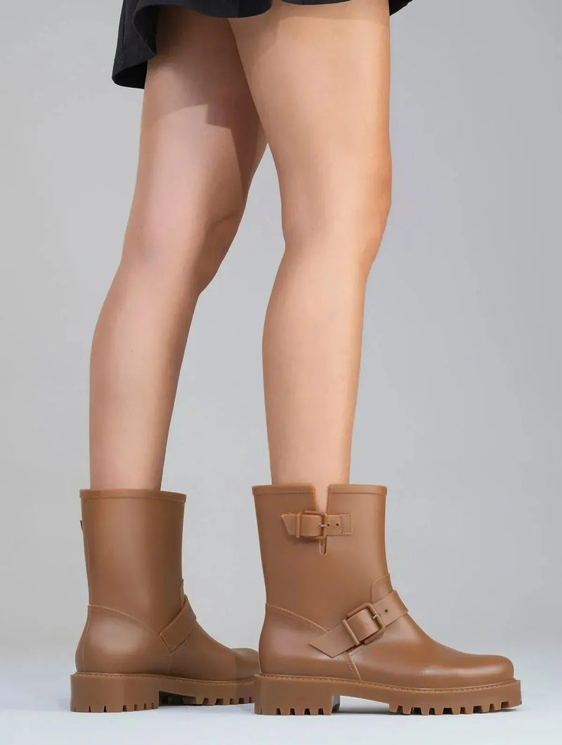 Prologue Shoes Zone - Cognac Rain Boot (Women)