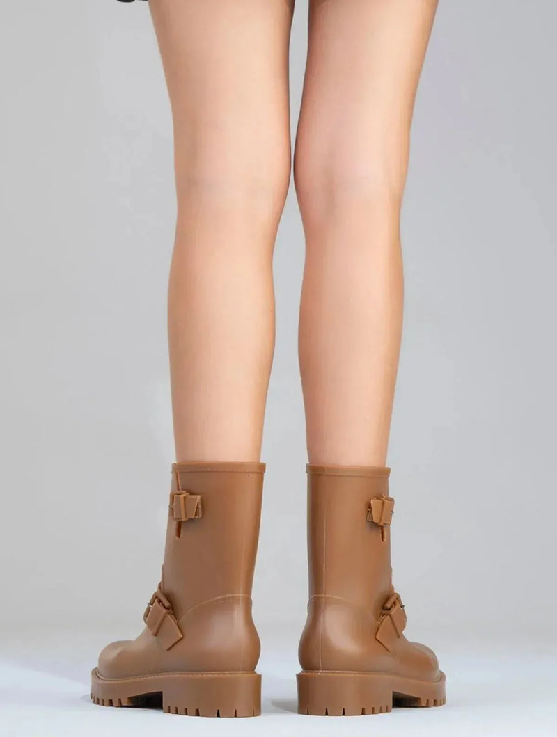 Prologue Shoes Zone - Cognac Rain Boot (Women)