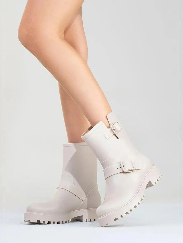 Prologue Shoes Zone - Beige Rain Boot (Women)