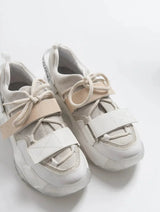 Immaculate Vegan - Prologue Shoes Lulen - White Glitter-Logo Velcro Sport Sneaker (Women)