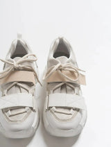 Immaculate Vegan - Prologue Shoes Lulen - White Glitter-Logo Velcro Sport Sneaker (Women)