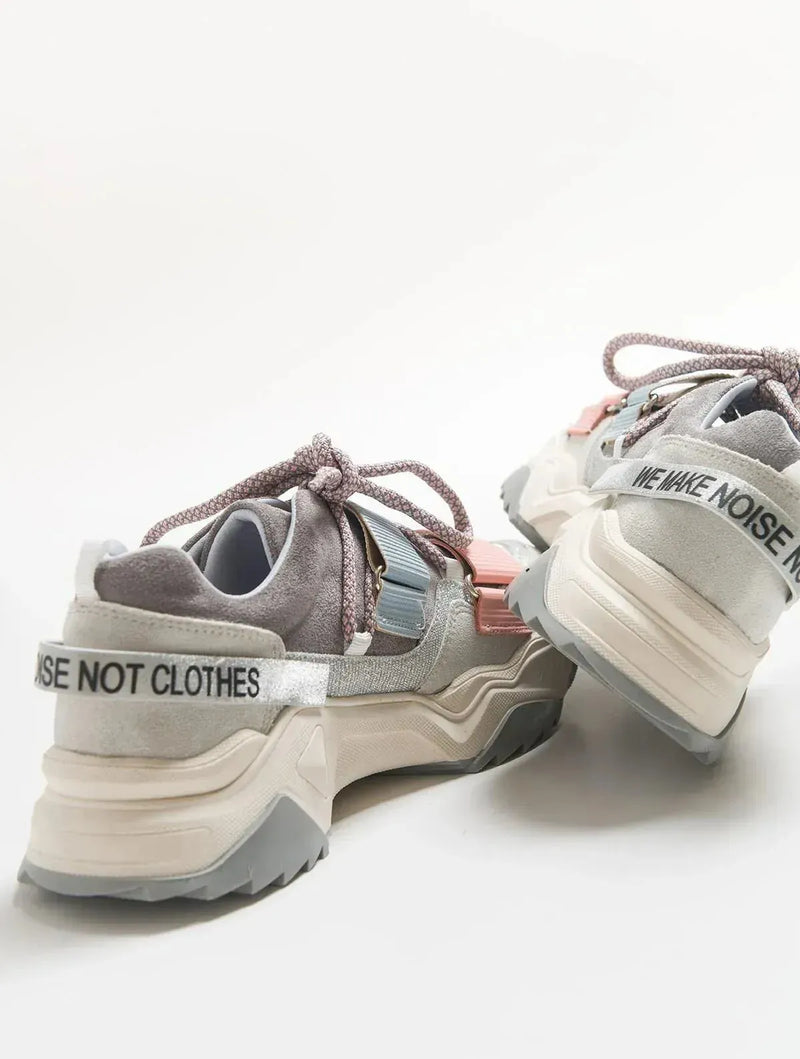 Prologue Shoes Lulen - Ice Multi Glitter-Logo Velcro Sport Sneaker (Women)