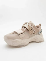 Immaculate Vegan - Prologue Shoes Lulen - Blush Glitter Script Velcro Sneakers (Women)