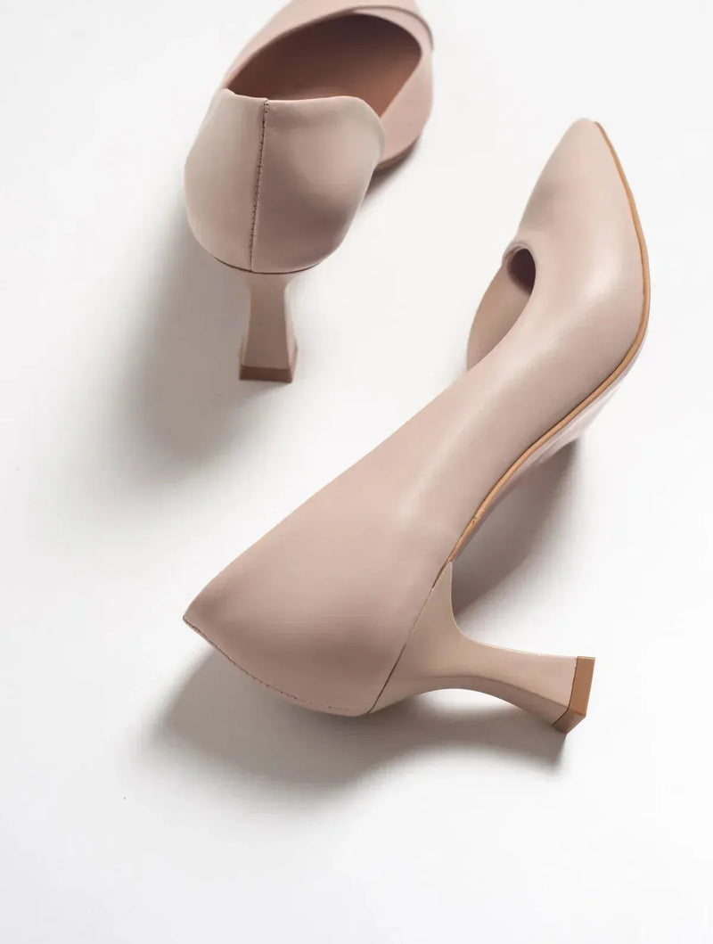 Prologue Shoes Vera Tan Pointed Toe Pump (Women)