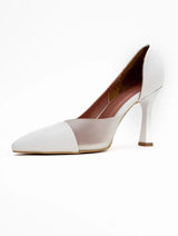 Immaculate Vegan - Prologue Shoes 653 - White Heeled Shoe (Women)